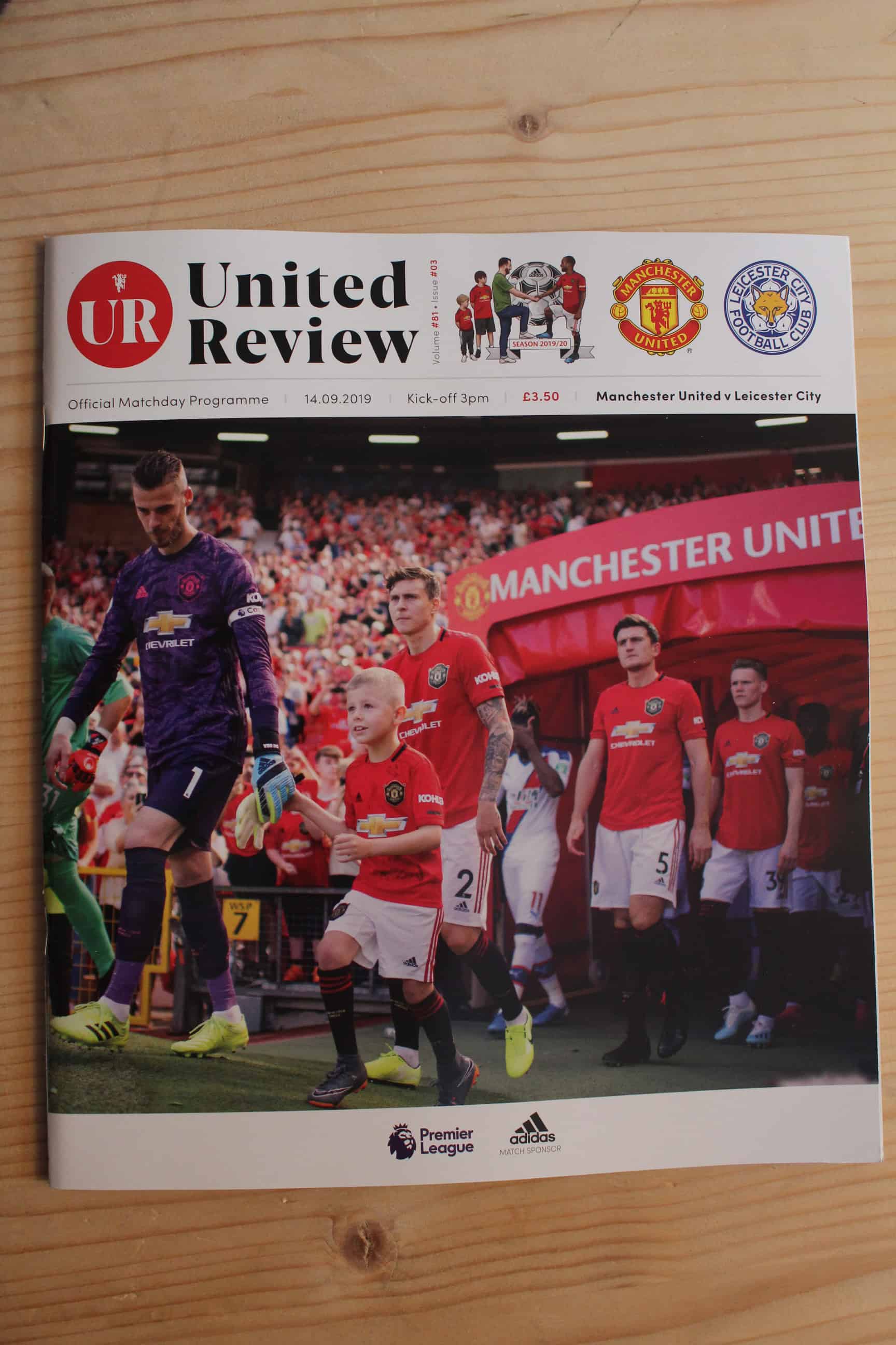 Manchester United FC v Leicester City FC